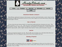 Tablet Screenshot of hankyblanks.com